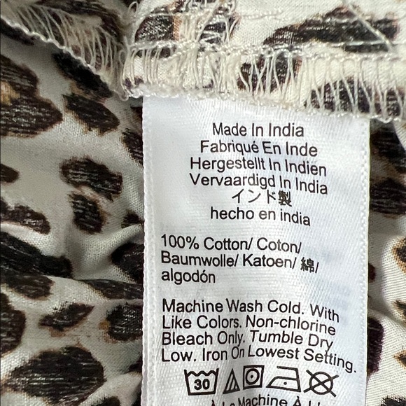 J. Crew Black and White Leopard Print Sleeveless Top Style# CI551 NWT Size XL - Picture 14 of 17